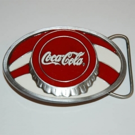 Belt Buckle - Coca-Cola - Top