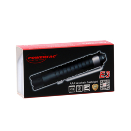 POWERTAC FLASHLIGHT E3G4 - 188 Lumen