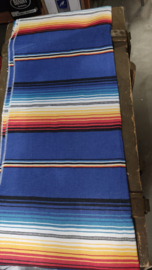 Mexican blanket -Blue Multicolor 180x140