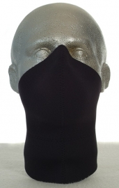 Bandero Face Mask - Midnight Black - Long Neck