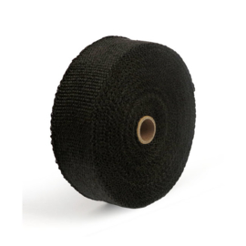 EXHAUST INSULATING WRAP. 2" WIDE BLACK