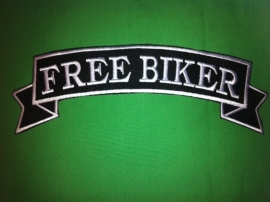 Top Rocker - Free Biker - large