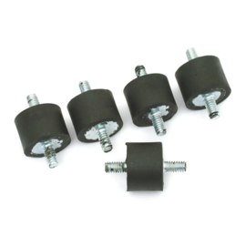BATTERY BOX/OIL TANK MOUNT RUBBER - 5 pieces