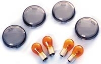 BULLET TURN SIGNAL LENS KIT, SMOKE - V-rod - XR-1200