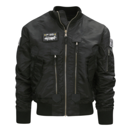 F-35 Flight Jacket - Zwart