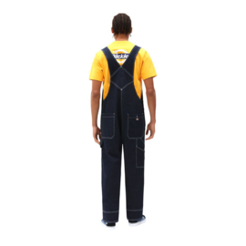 DICKIES ORONOCO BIB OVERALL RINSED BLUE - SMALL