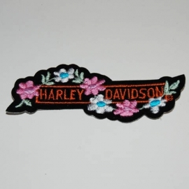 Patch - Harley-Davidson Flowers