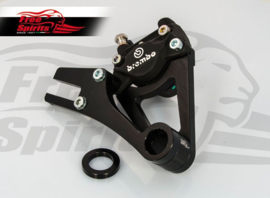 FREE SPIRITS - Rear brake caliper 2 pot kit (Black) for Harley-Davidson XR1200