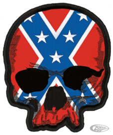 Lethal Threat - Rebel Skull - Very Large Backpatch - Limited Edition