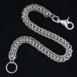 Biker Wallet Chain - Large Weave Link Chain