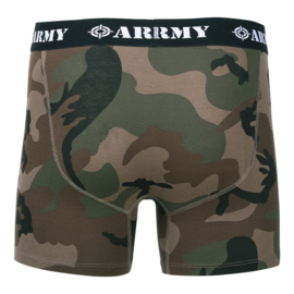 ARMY Boxer Short - 101 Inc. - Woodland  - Onderbroek