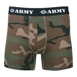 ARMY Boxer Short - 101 Inc. - Woodland  - Onderbroek