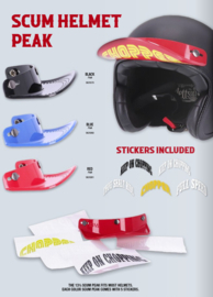 HELMET PEAK - 13 1/2 SCUM PEAK - BLUE