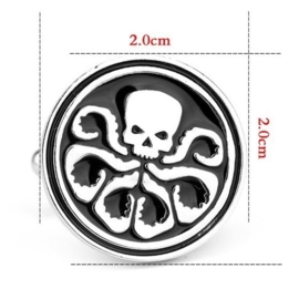 Hydra Avengers Skull - Cufflinks