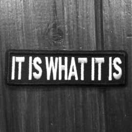 PATCH - It is what it is