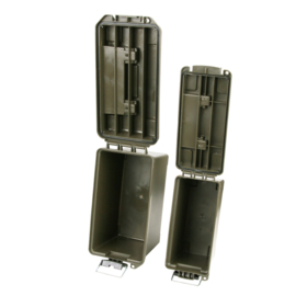 SET (2) AMMO BOXES - Waterresistant cases