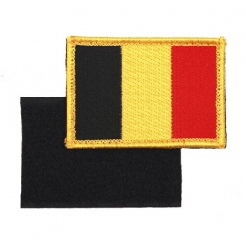 VELCRO PATCH - Belgian Flag - Belgische vlag - Belgium - België - la Belgique