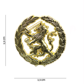 Pin - Dutch Lion - Military - Gold