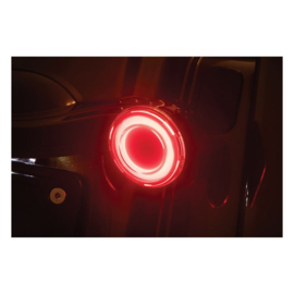 KURYAKYN, REAR TRACER LED TURN SIGNAL INSERT SET. RED LENS