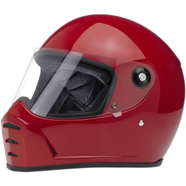 Biltwell - Lane Splitter Helmet - Gloss Blood Red (DOT)