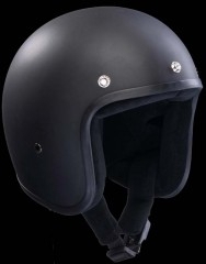 Bandit Jet - Mat Zwart - Open Helm