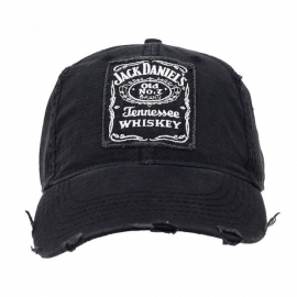 Jack Daniels - Adjustable Vintage Baseball Cap - Logo/Patch 