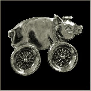 Pin - HOG - Hog on wheels