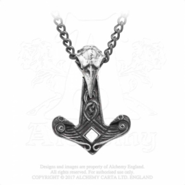 Alchemy - Raven Hammer - Pendant & Chain