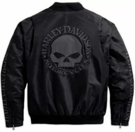 Harley Davidson WILLIE G SKULL Bomber Jacket