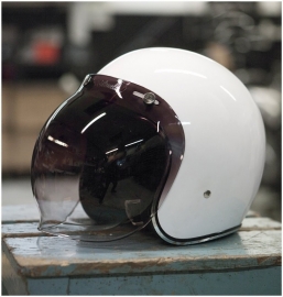 Bubble Visor - Smoke / Brown Gradient - Bubble Shield