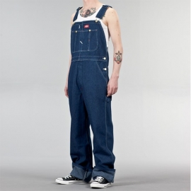 Dickies - Blue Bib Overall - (Ski King videoclips inside!)