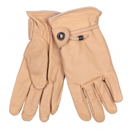 Gloves - Longhorn - Rodeo/Biker Gloves - Natural - Light