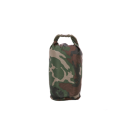 Waterproof bag - Woodland Camouflage - 12 liter