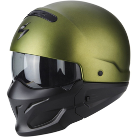 Scorpion Exo-Combat Helmet Matt Green - (streetlegal)