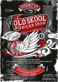 x 2017/09, 22-23-24 sept. - Old Skool Bike & Car Show (Ghent 81) BELGIUM