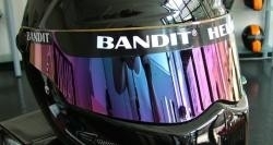 Bandit Alien 2 - Iridium Rainbow Mirror Visor (also for Bandit Fighter & EXX)