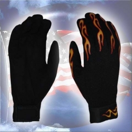 Gloves - Mechanics - Flames