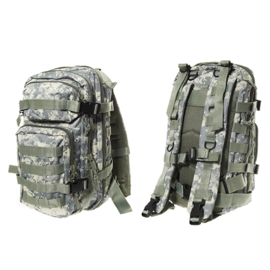 Assault BackPack - Black, Green or Camouflage - 25 ltr