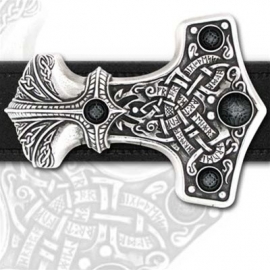 Alchemy - Thor's Thunder Hammer - Handcrafted Belt Buckle