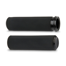 NESS KNURLED FUSION GRIPS, BLACK