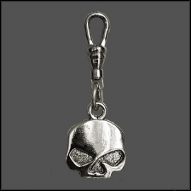 Zipper Pull - Willie G Skull