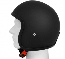 Indy-500 - Lightweight helmet - Fiberglass - Flat Black