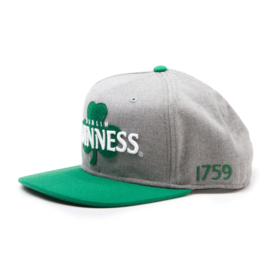 Guinness Dublin Shamrock Snapback Cap