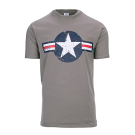 T-shirt Vintage USA -WWII Air Force - Combat Gray