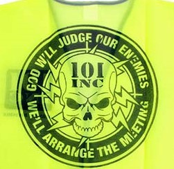 Reflective Vest - Security - God will judge our enemies