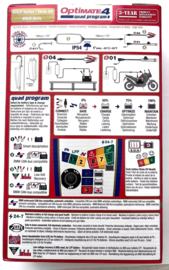 OptiMate 4 Quad Program - CAN BUS - Automatic Battery Charger