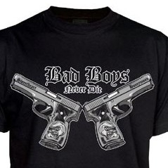 King Kerosin - Jailwear - Bad Boys Never Die - T-shirt