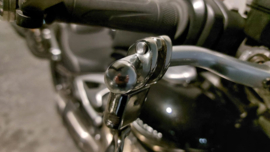Get Back Whip - Biker Whip - Black Leather