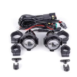 Motorbike Fog Lights - 25-39mm - incl installation kit