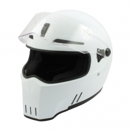 Bandit Alien 2 White Streetfighter Helmet ECE 22.05